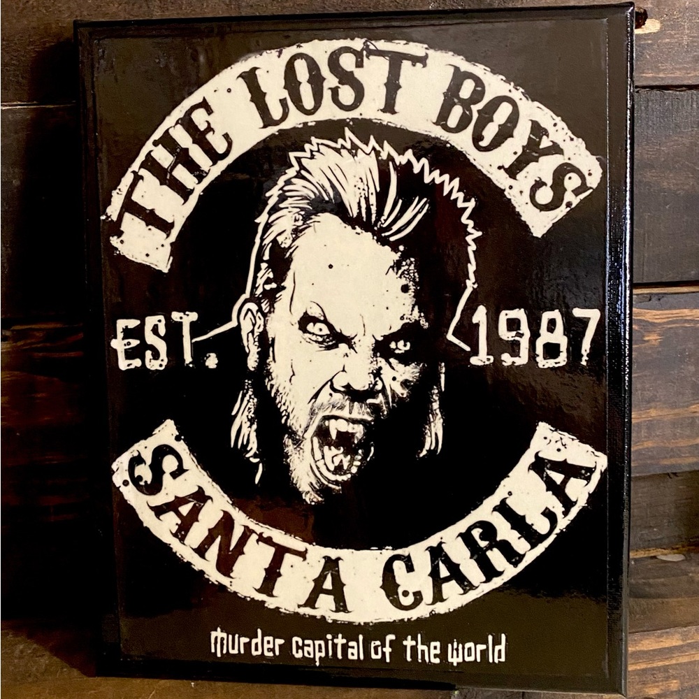 Black 8X10 The Lost Boys Canvas